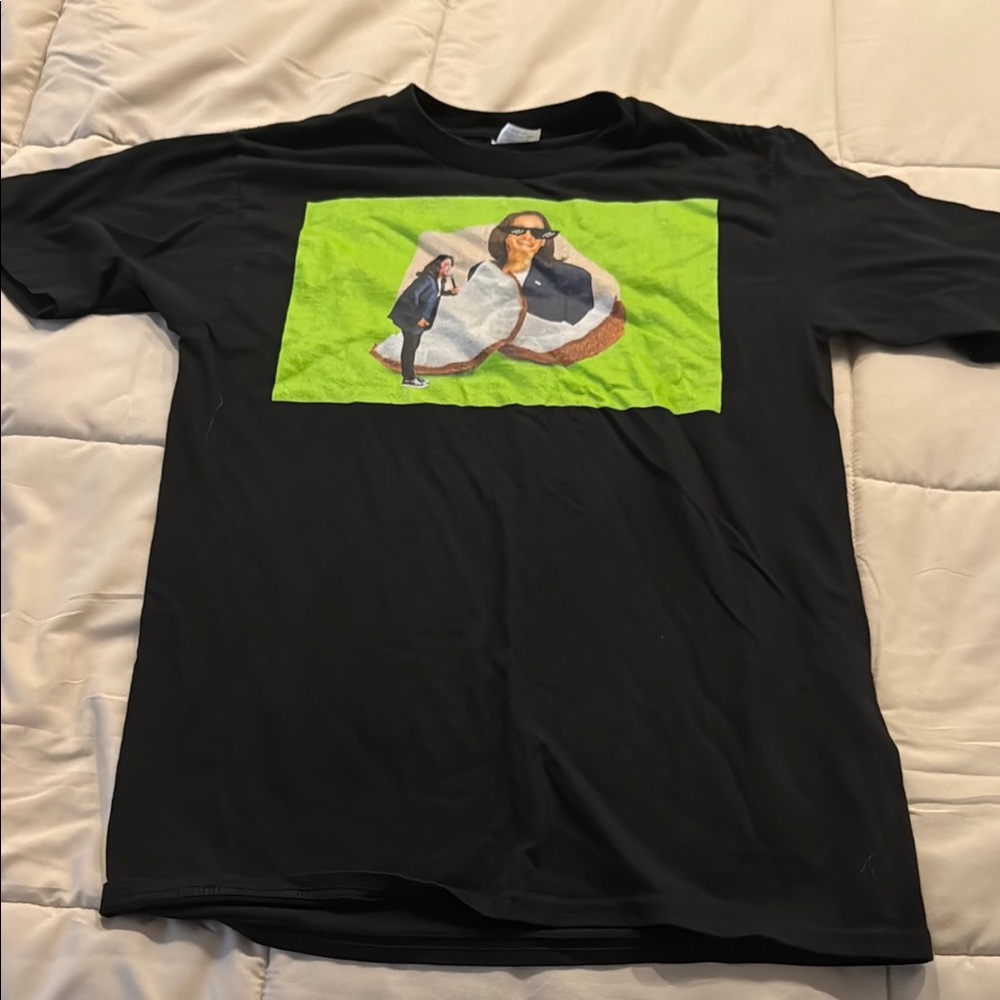 Kamala coconuts Black Graphic T-Shirt